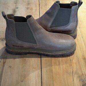 Birkenstock women’s Taupe Leather Boots